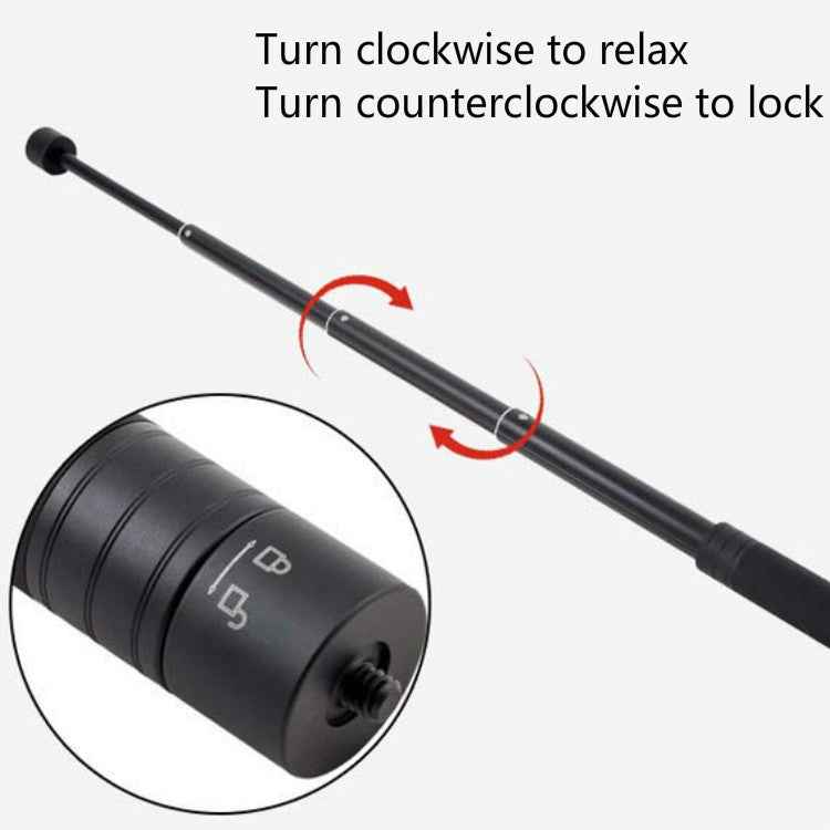 Handheld Three-axis Gimbal Stabilizer GoPro Selfie Stick Extension Length : 19cm-73cm