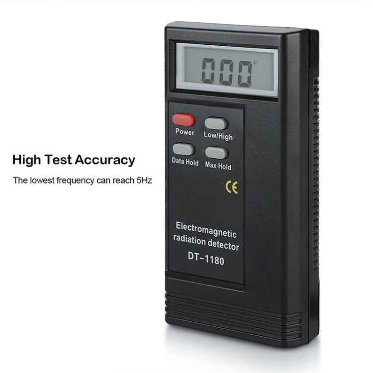 DT-1180 Electromagnetic Radiation Detector Measuring Range 50-1999V/M Electromagnetic Wave Radiation Protection Detector
