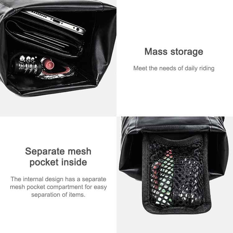 Rhinowalk Bicycle Tail Bag Waterproof Bicycle Saddle Bag Mountain Bike Back Seat Bag Riding Bag