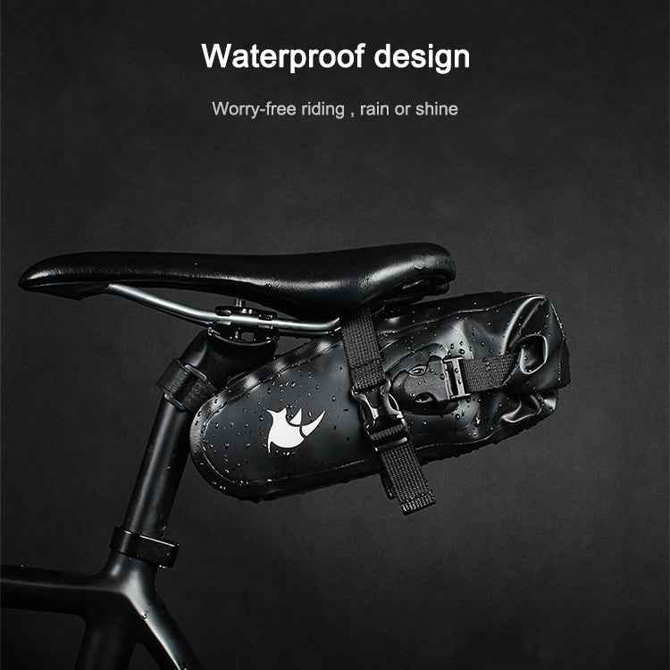 Rhinowalk Bicycle Tail Bag Waterproof Bicycle Saddle Bag Mountain Bike Back Seat Bag Riding Bag