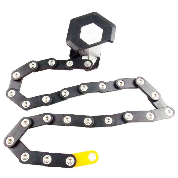 BIKERSAY BK001 Bicycle Folding Lock Anti-theft Anti-cutting Mountain Bike Burger Lock