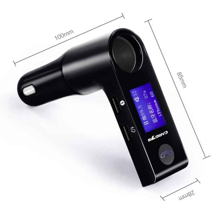 G7S Car Hands-free Bluetooth MP3 Player FM Transmitter With LCD Display