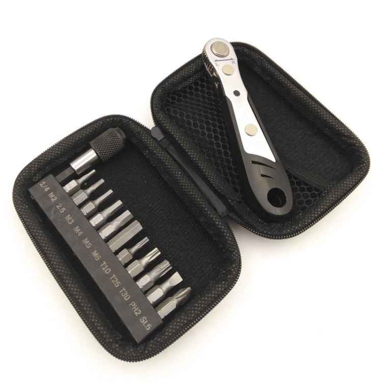 Mountain Bike 36-tooth Mini Ratchet Wrench Set Combination Repair Tool