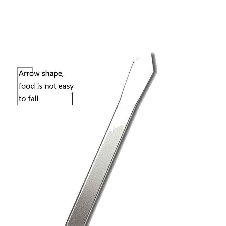 5 PCS Barbecue Pin With Handle BBQ Stainless Steel Grill Skewer Grill Pin With Heat-proof Handle