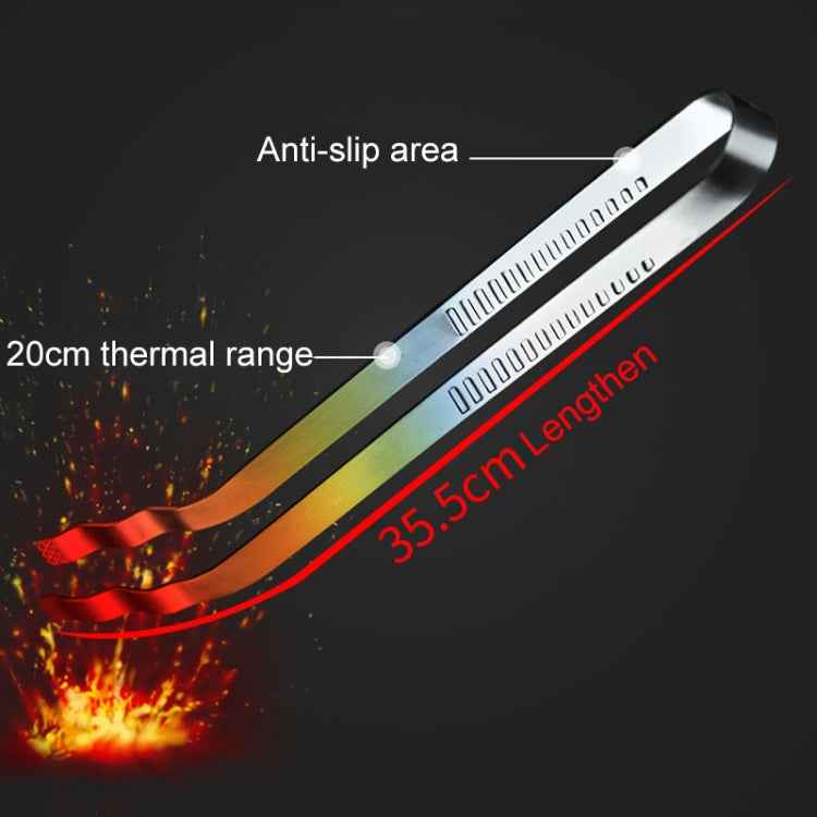 Stainless Steel Barbecue Clip Barbecue Tool Bread Clip Spaghetti Food Clip Steak Clip