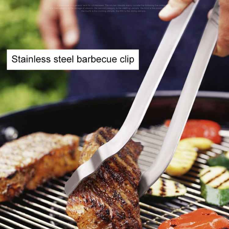 Stainless Steel Barbecue Clip Barbecue Tool Bread Clip Spaghetti Food Clip Steak Clip