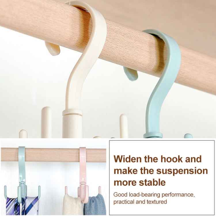 Rotatable Tie Belt Wardrobe Storage Hook