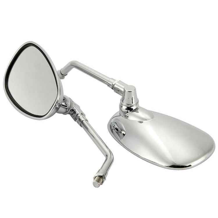 1 Pairs Motorcycle Electric Car Accessories Iron Rod Plating Mirror Rearview Mirror