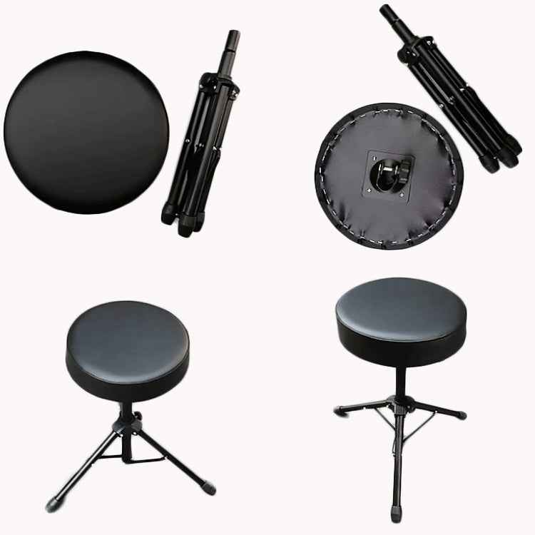 Metal Bracket Lift Round Stool Musical Instrument Universal Bench