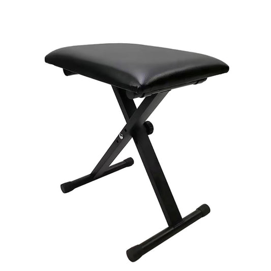Banco plegable elevable en forma de X para instrumentos musicales, banco elevable en forma de X