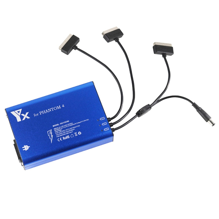 For DJI Phantom 4 Pro Advanced+ Charger 4 in 1 Hub Intelligent Battery Controller Charger, US Plug, EU Plug, UK Plug, AU Plug