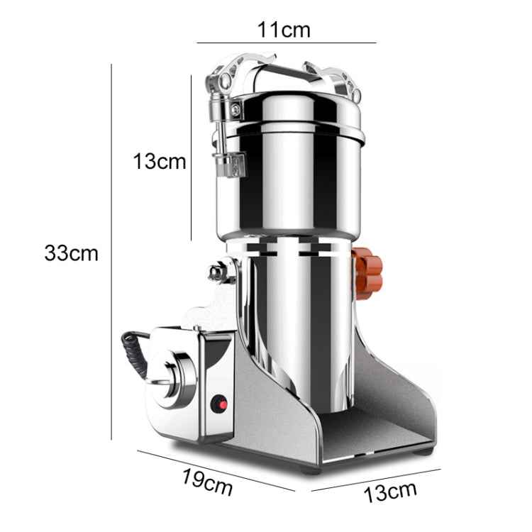Swinging Medicinal Material Powdering Machine Small Pharmacy Medicine Grinding Machine EU Plug