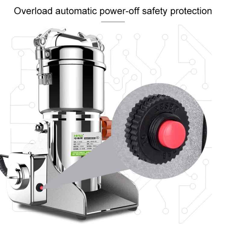 Swinging Medicinal Material Powdering Machine Small Pharmacy Medicine Grinding Machine EU Plug