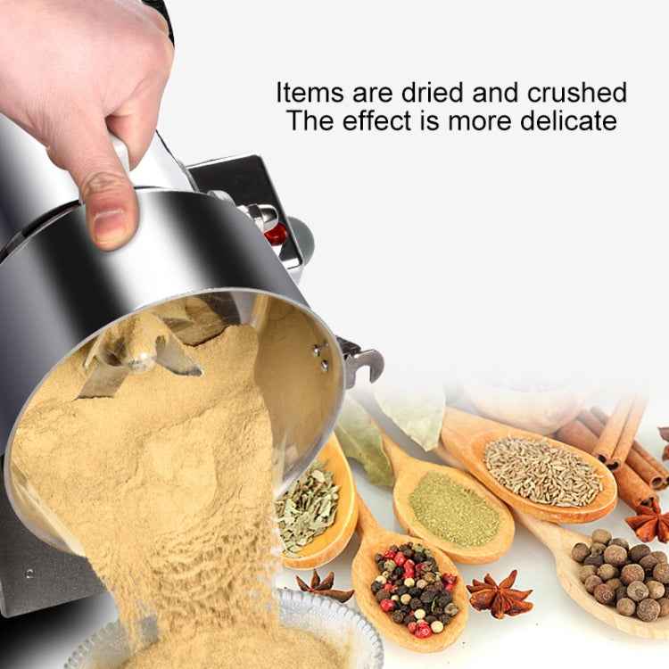 Swinging Medicinal Material Powdering Machine Small Pharmacy Medicine Grinding Machine EU Plug