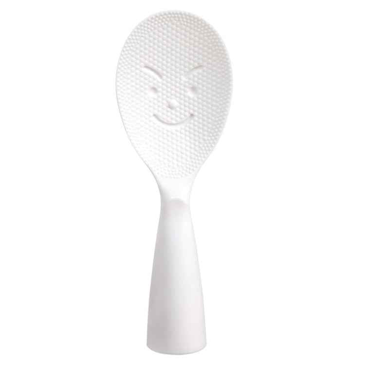 Creative Smile Face Rice Spoon Vertical Type Food Grade Kitchen Rice Cooker Spoon
