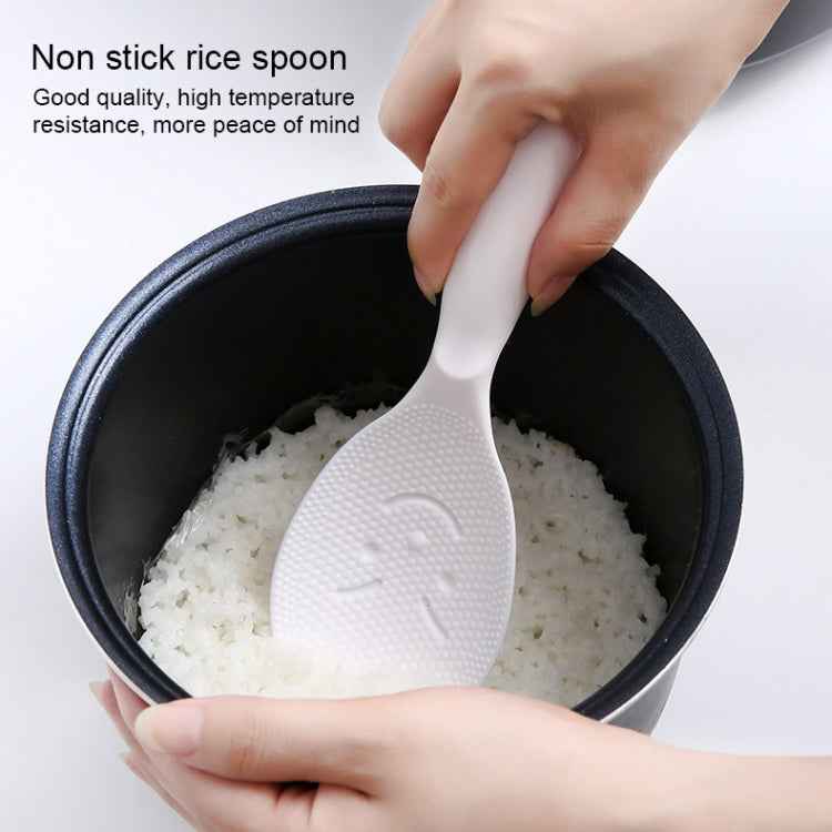 Creative Smile Face Rice Spoon Vertical Type Food Grade Kitchen Rice Cooker Spoon