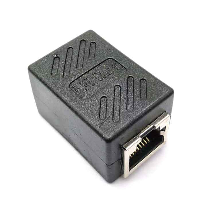 Network Straight-through Head RJ45 Network Cable Connector Butt Joint 8P8C Shielded Double-pass Head