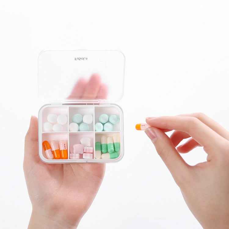 FaSoLa Pill Box Portable Dispensing Mini Medicine Sealed Box