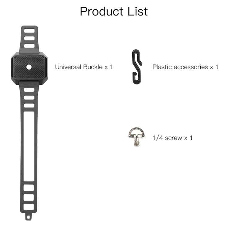 RCSTQ Universal Expansion Buckle for DJI Mavic Air 2 Pro / Femi FIMI Drone