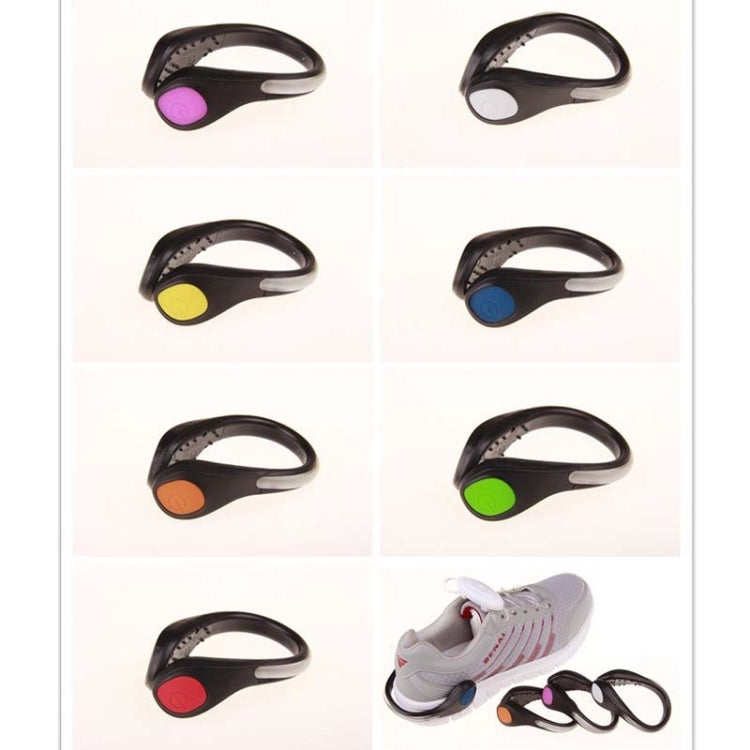 Glowing Shoe Clip Light Flashing Shoe Clip Outdoor Sports Warning Light Night Running Equipment, Random Color Delivery, Random Color Delivery