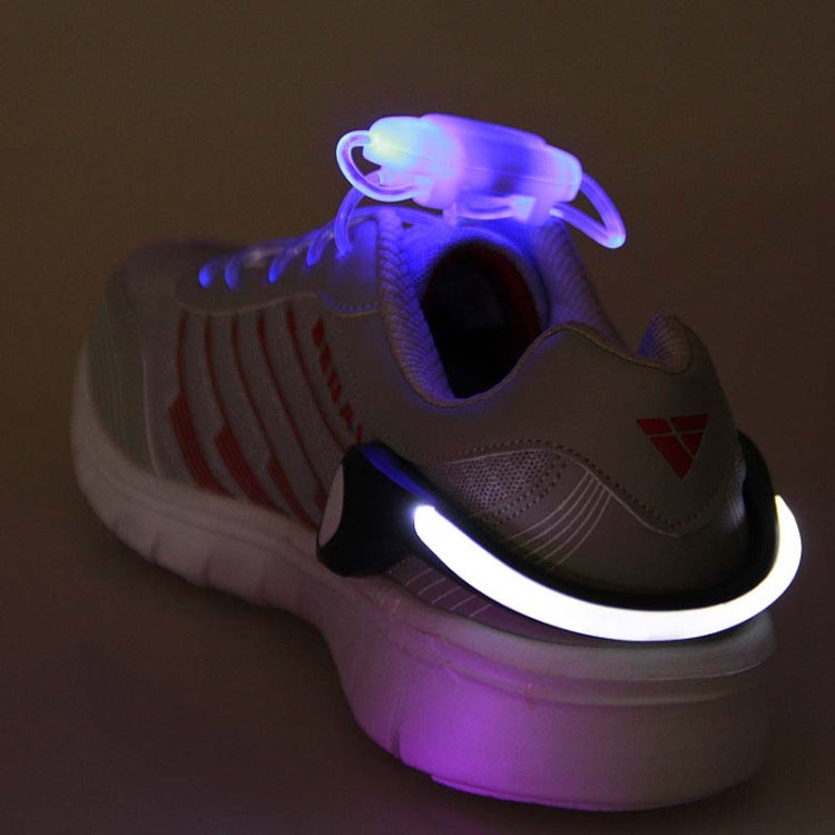Glowing Shoe Clip Light Flashing Shoe Clip Outdoor Sports Warning Light Night Running Equipment, Random Color Delivery, Random Color Delivery