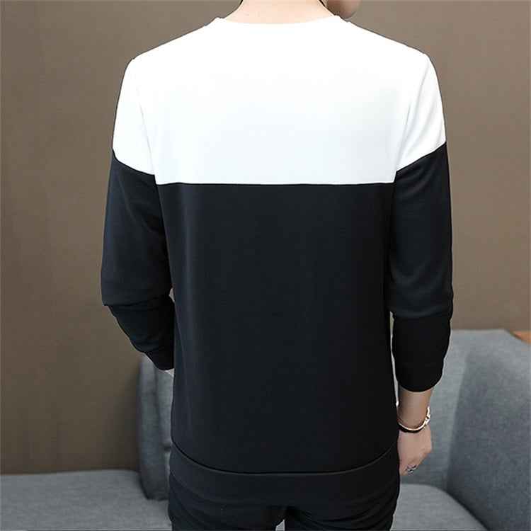 Long Sleeve Crew Neck Printed SweaterShirt Bottoming Shirt