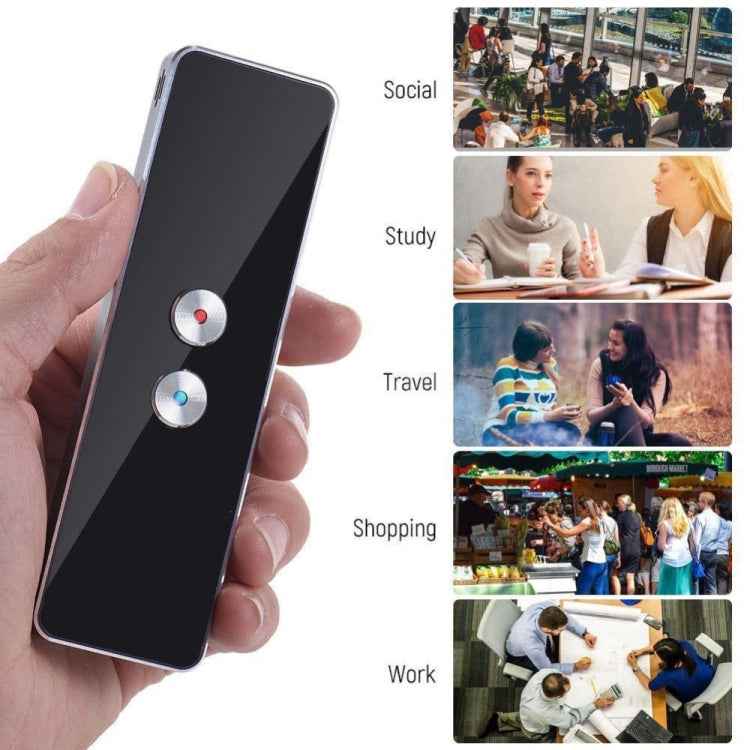 Portable Smart Voice Translator Upgrade Version for Learning Travel Business Meeting 3 in 1 voice Text Photo Language Translator