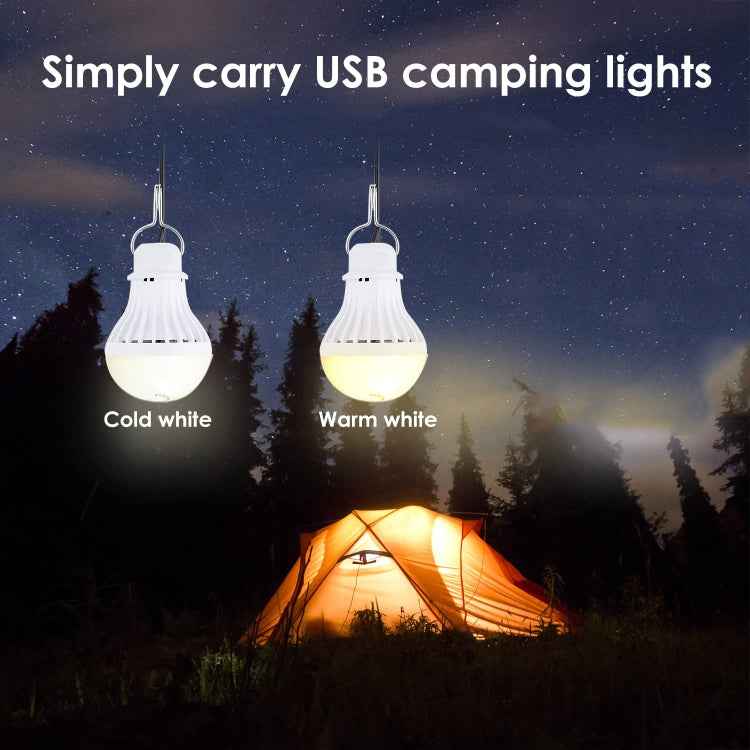 USB Bulb Camping Light Emergency Light, 1 PCS, 2 PCS