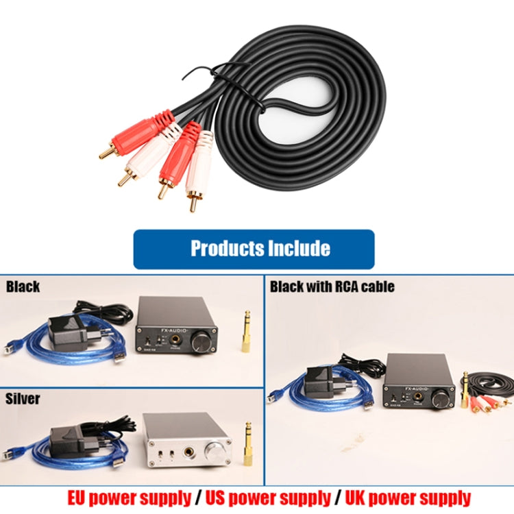 FX-AUDIO DAC-X6 Fever HiFi Fiber Coaxial USB Amp Digital Audio DAC Decoder 24BIT/192