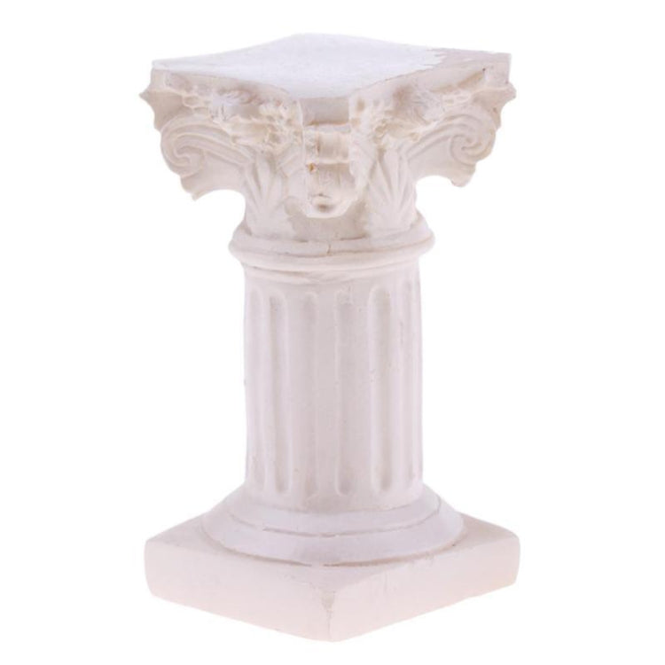 For Garden Diorama Yard Scenery Decor Resin Roman Column Pillar Model, Roman Column