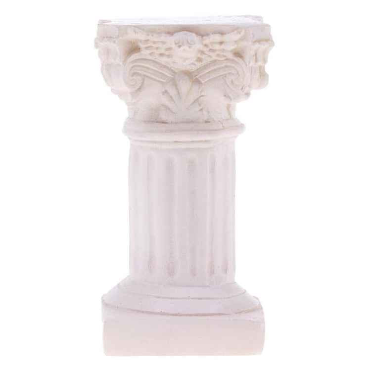 For Garden Diorama Yard Scenery Decor Resin Roman Column Pillar Model