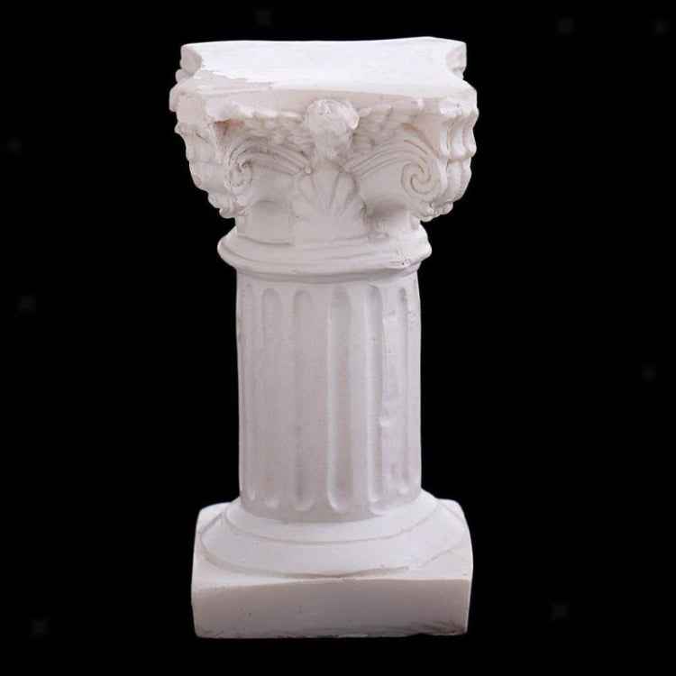 For Garden Diorama Yard Scenery Decor Resin Roman Column Pillar Model