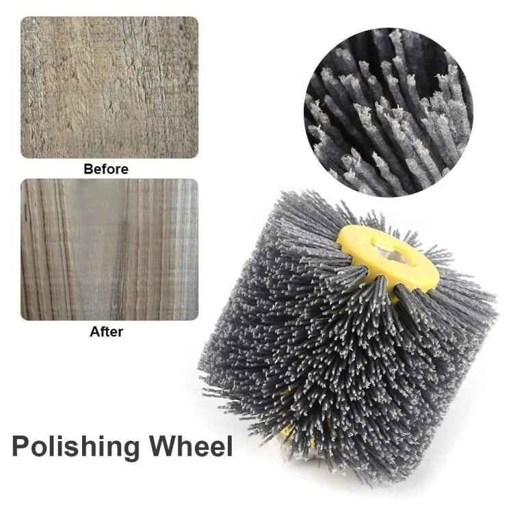 Abrasive Wire Drawing Wheel Wood Grain Reduction Refurbishment Drawing Wheel, 80 Mesh, 120 Mesh, 150 Mesh, 180 Mesh, 240 Mesh, 320 Mesh
