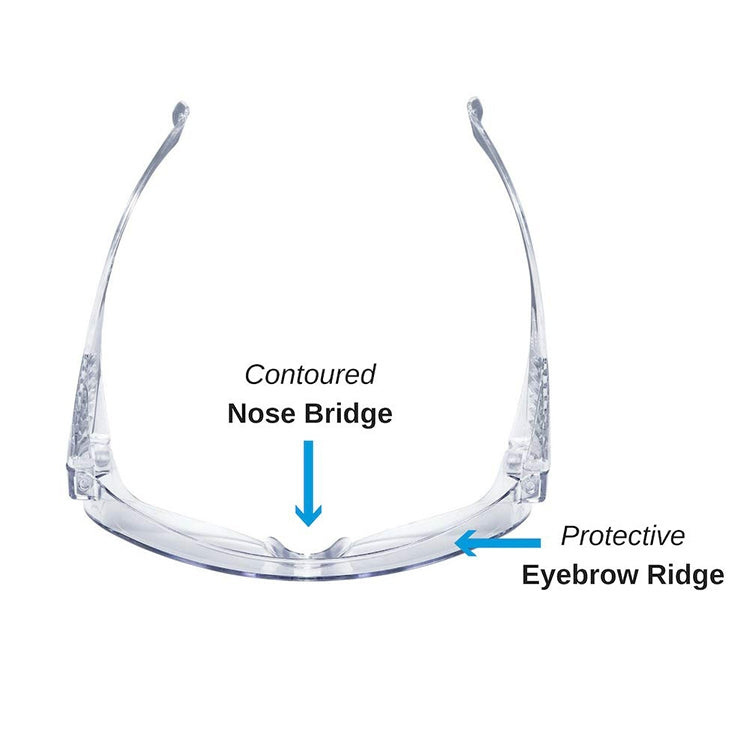 Clear Vented Safety Goggles Eye Protection Protective Lab Anti Fog Glasses, Lab Protective Goggles