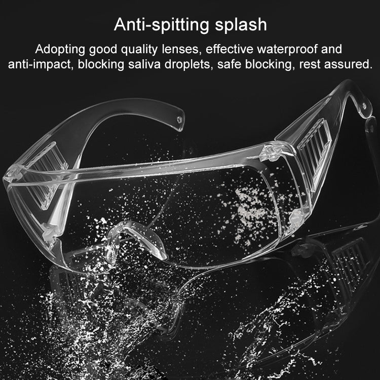 Clear Vented Safety Goggles Eye Protection Protective Lab Anti Fog Glasses, Lab Protective Goggles