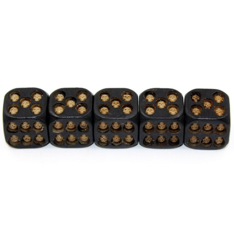 5 PCS/Set Creative Skull Bones Dice Six Sided Skeleton Dice Club Pub Party Game Toys Resin Dice, 5 PCS/Set Skull Bones Dice