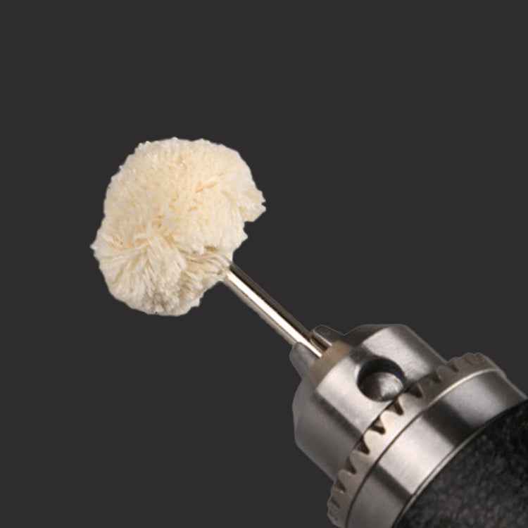 10 PCS/Set Wool Polishing Head Wool Polishing Wheel Electric Grinder Accessories