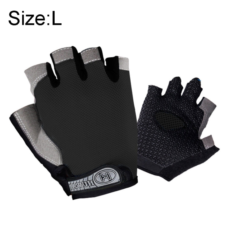 Summer Men Women Fitness Gloves Gym Weight Lifting Cycling Yoga Training Thin Breathable Antiskid Half Finger Gloves, S, L, XL, M