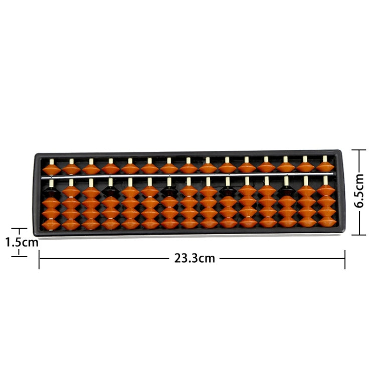 Plastic Abacus 15 Digits Arithmetic Tool Math Learn Aid Caculating Toys Gifts for Kids