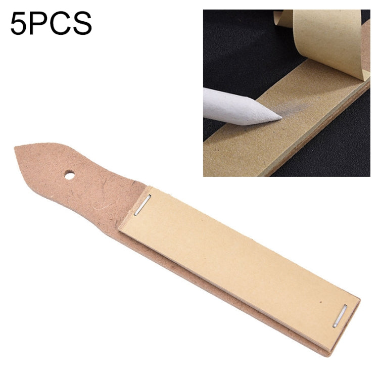 5PCS Art Painting Sandpaper Block Pencil Sharpening Sketch Sandpaper, Painting Sandpaper
