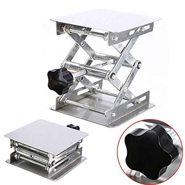 100x100mm Laboratory Manual Stainless Steel Lifting Platform Small Lifting Platform