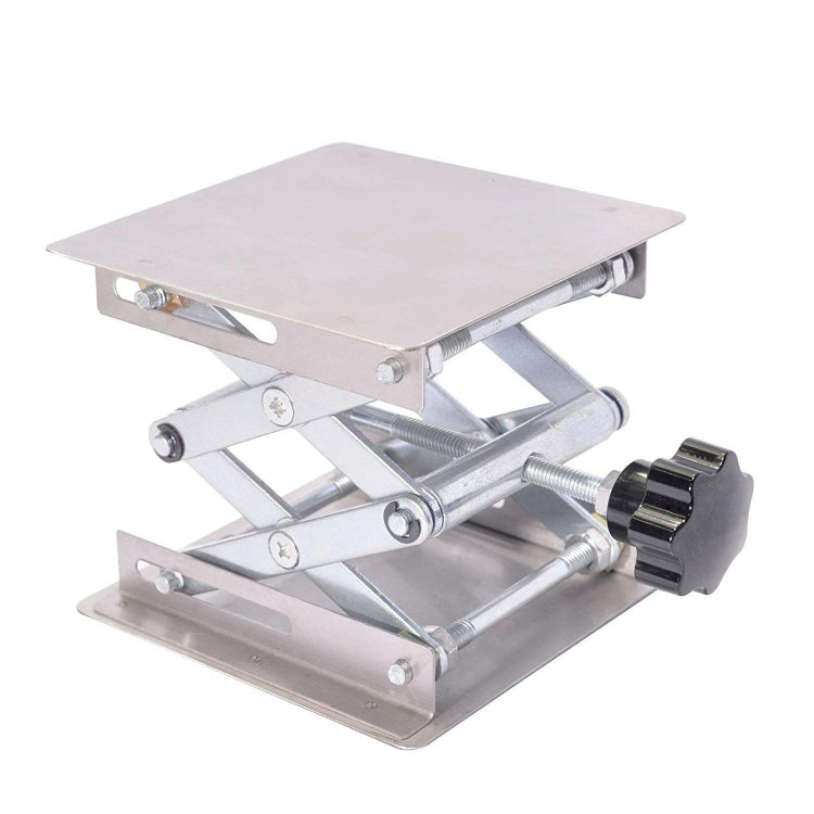 100x100mm Laboratory Manual Stainless Steel Lifting Platform Small Lifting Platform