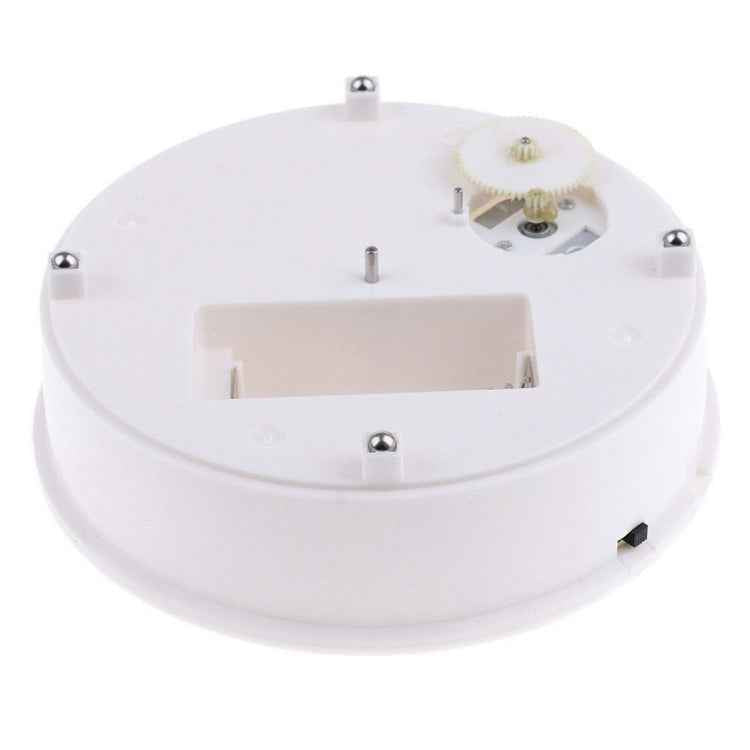 30cm 360 Degree Electric Rotating Turntable Display Stand Video Shooting Props Turntable for Photography, Load 4kg, US Plug(White + Black)