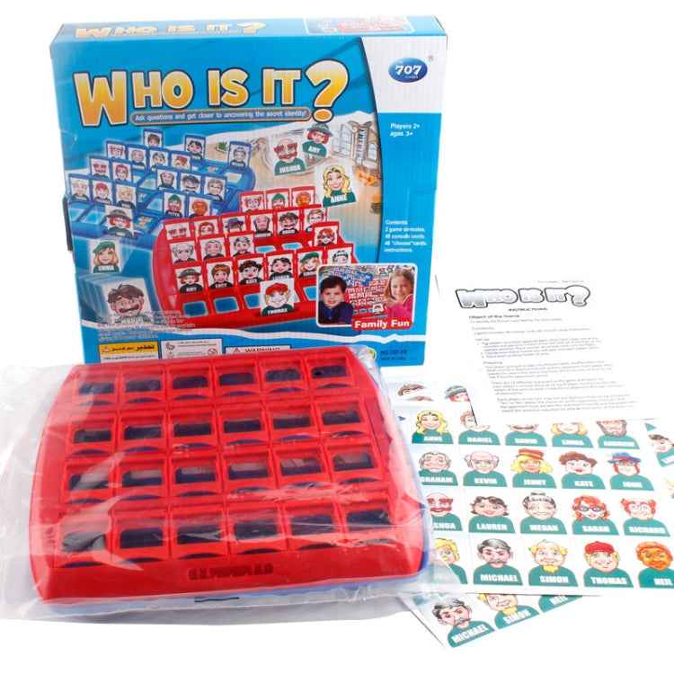 Children Logical Reasoning Game Guess Board Kid Puzzle Game Party Toy