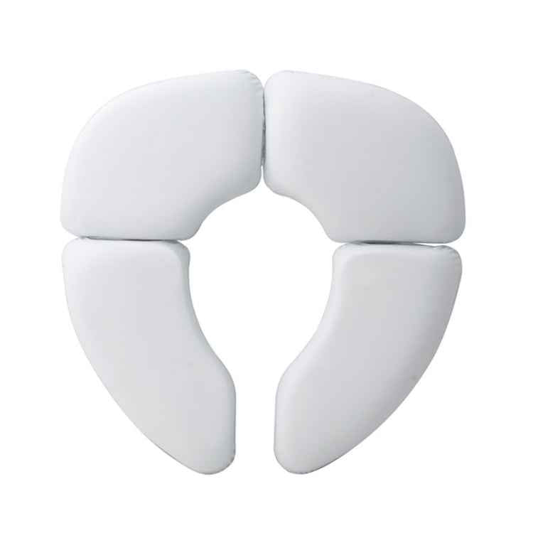 Soft Skin-Friendly Children Folding Potty Seat Cover Baby Travel Folding Padded Toilet Seat Toilet Training