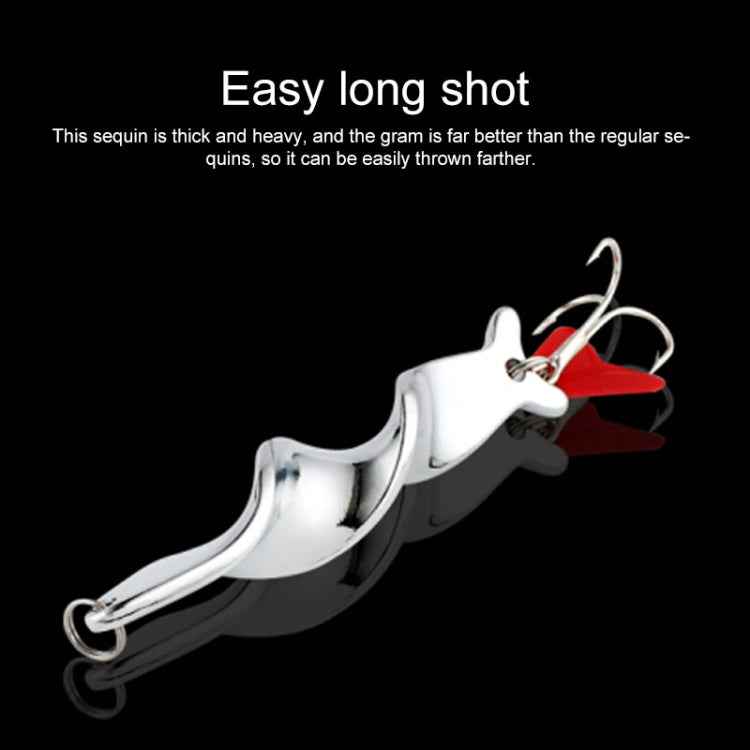 Rotating Metal Spinner Fishing Lure Hard Baits Fish Hook Tackle, 10g, 14g, 21g, 28g