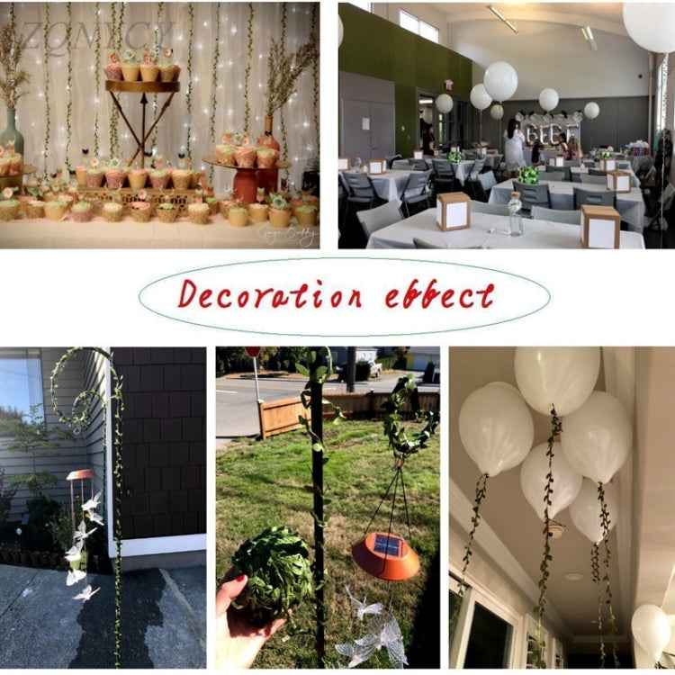 2 PCS Cloth Leaf Garland Decoration Accessories Green Leaf Cane Leaf Simulation DIY Garland Material, 100 Meters, 40 Meters One Card / Roll, 77 Meters, 200 Meters, 20 Meters / Card, 10 Meters / Card, 5 Meters / Card, 5 Meters