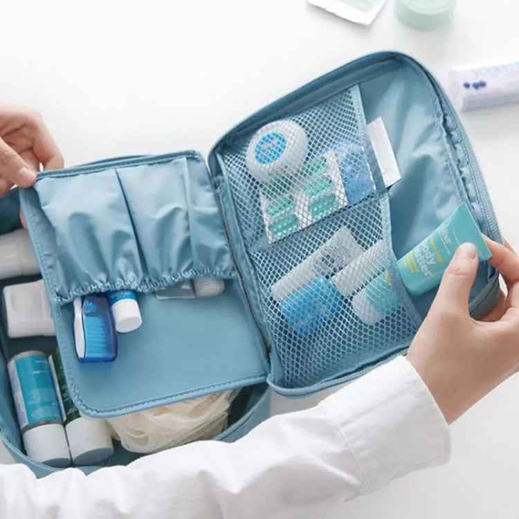 Convenient Travel Cosmetic Makeup Toiletry Case Wash Organizer Storage Pouch Bag