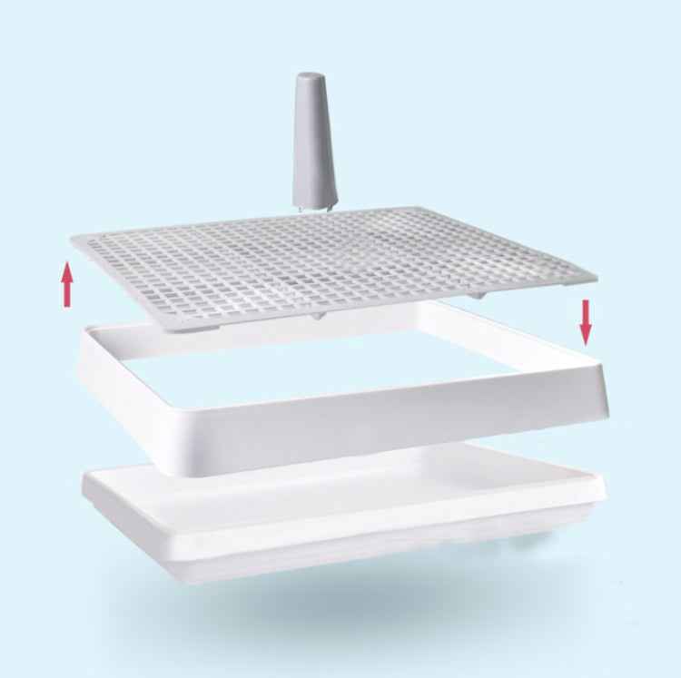 Open Type Pet Dog Toilet Potty Pet Supplies, 38.3x30.9cm, 57.2x45.5cm