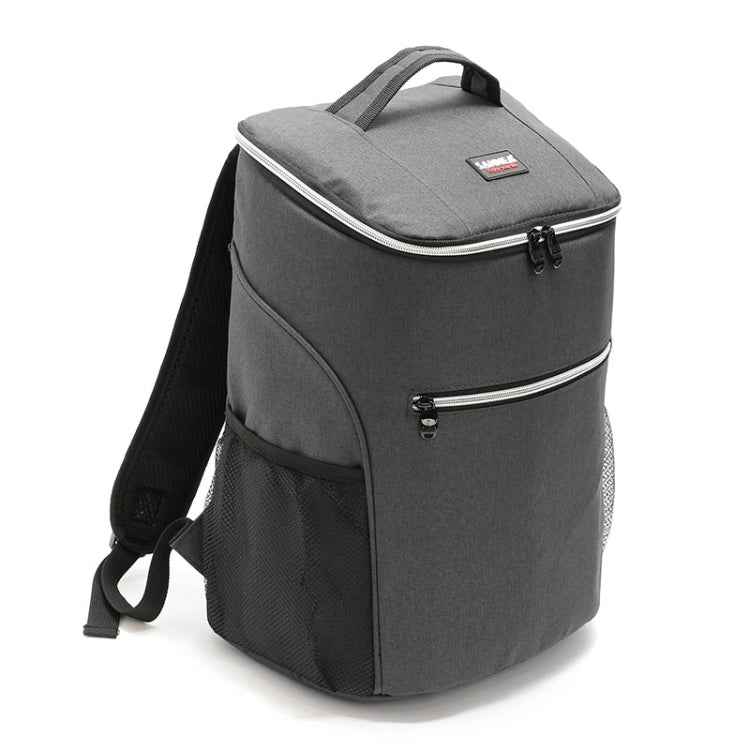 Outdoor Picnic Insulation Backpack Oxford Cloth waterproof Backpack, Backpack(Red), Backpack(Gray)